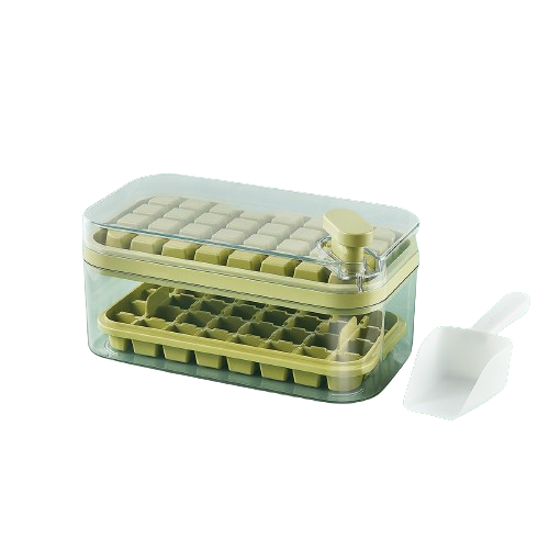 One-button Press Type Ice Cube Tray